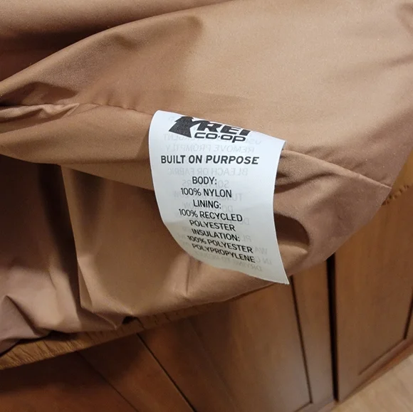 REI Groundbreaker Brown Puffer Jacket Size 3X - Picture 5 of 10